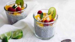 Zayıflatan chia puding tarifim