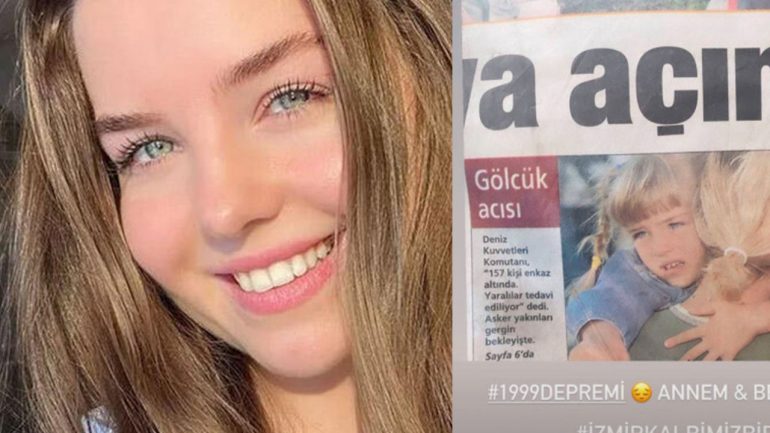 Oyuncu Gizem Güven, 99 depreminde enkazdan çıkmış