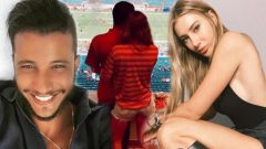 Şeyma Subaşı, bornozunu indirip sevgilisine sarıldı