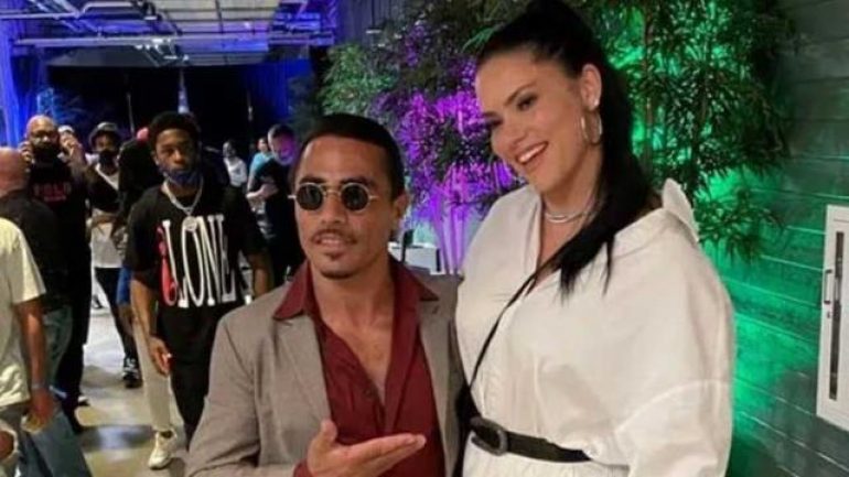 Adriana Lima’dan Nusret’li paylaşım! Boy farkı detayı dikkat çekti