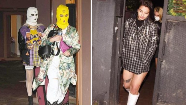 Kar maskeli koronavirüs partisi! Komşuları şikayeti üzerine polis baskın düzenledi