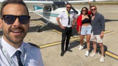 Ümit Erdim, Demet Özdemir-Oğuzhan Koç çiftini uçurdu