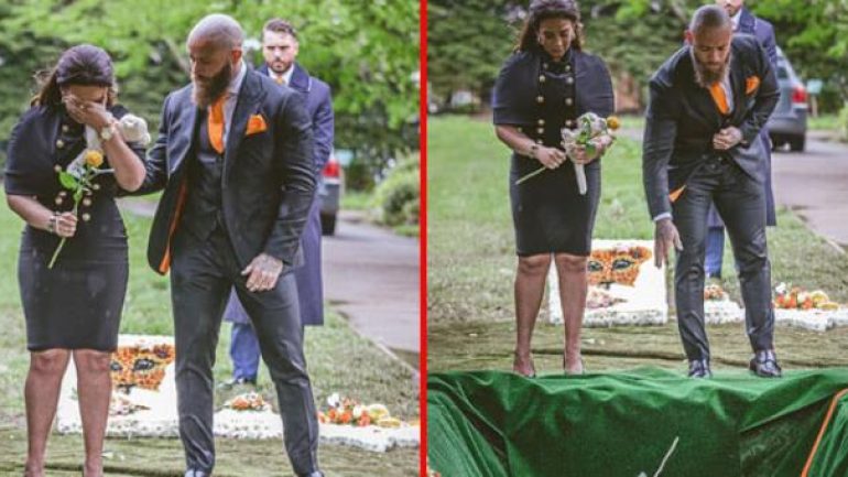 Ashley Cain-Safiyya Vorajee minik kızlarını toğrağa verdi