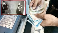 ATM’deki açığı fark edip vurgun yaptılar
