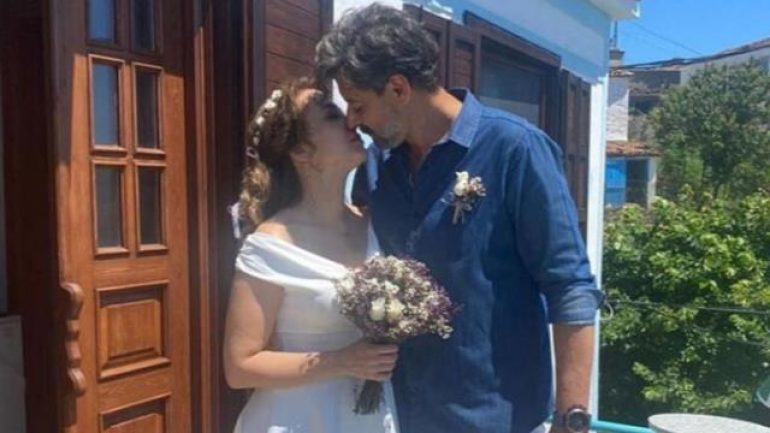 Dizi aşkı gerçek oldu! Deniz Uğur ve Erdinç Gülener evlendi
