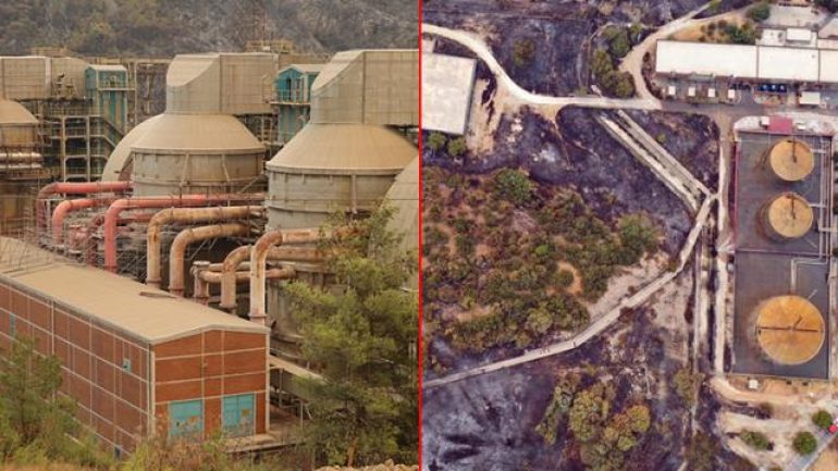 Kemerköy Termik Santrali’nin son hali nedir? İşte ilk görüntüler