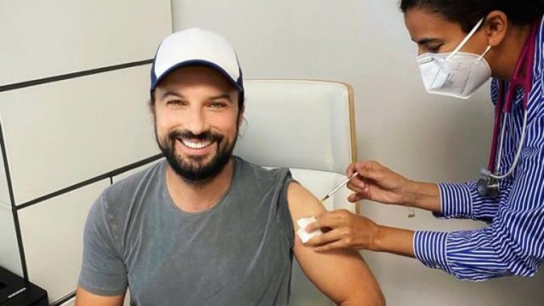 Tarkan, koronavirüs aşısı yaptırdı: Geç oldu temiz oldu