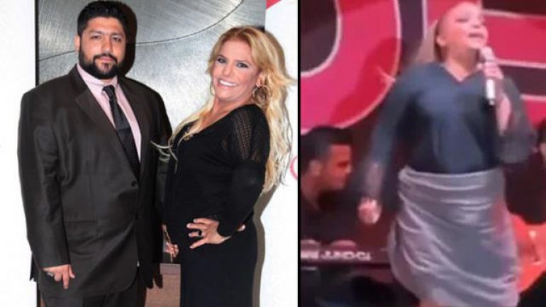 Kibariye’nin eteği uçuştu, eşi müdehale etti