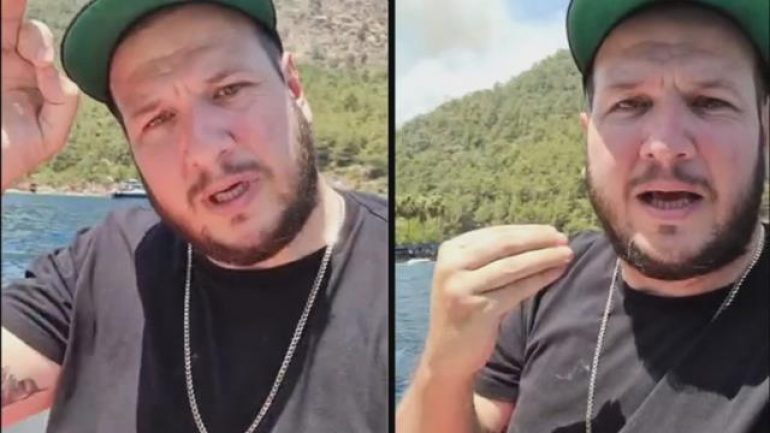 Şahan Gökbakar, denizin ortasında avazı çıktığı kadar bağırdı: Uçak lazım