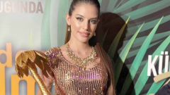 Rus asıllı model Golden Palm Awards’a renk kattı