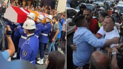 Ferhan Şensoy’un cenazesinde çirkin saldırı!