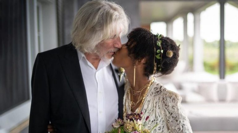 Pink Floyd’un 78 yaşındaki solisti, 5. kez evlendi