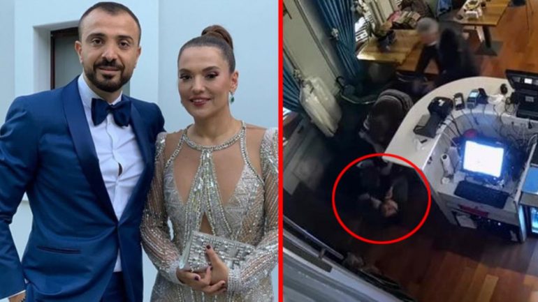 Okan Kurt’un alıkonduğu iddiasından yeni görüntüler! Bir kişiye saldırdığı anlar kamerada