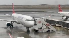 THY: Şiddetli rüzgar nedeniyle İstanbul varışlı seferleri durduruldu