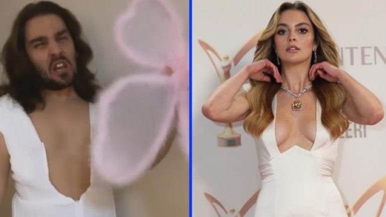 Melis Sezen’den kendisini taklit eden ünlü fenomene cevap!