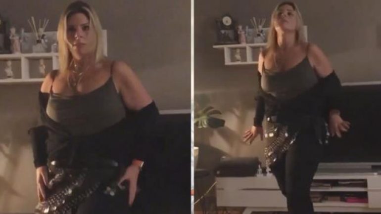 Pelin Öztekin, oryantal dans videosuyla dansçılara taş çıkarttı