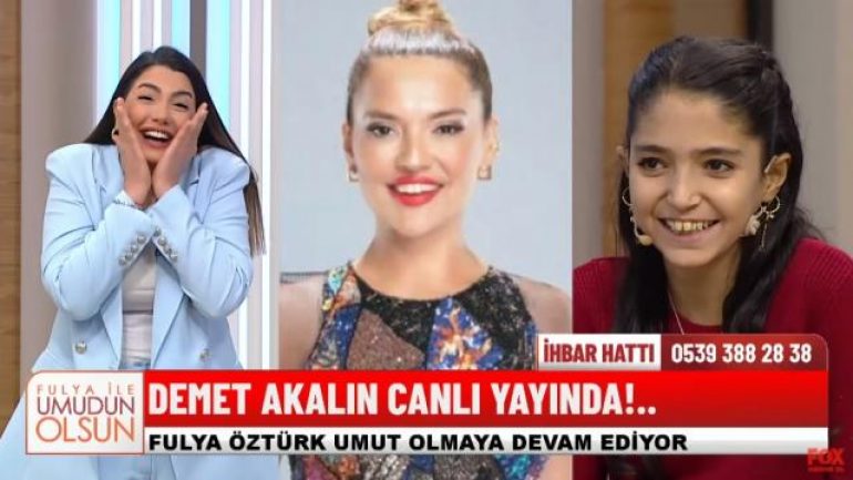 Fulya ile Umudun Olsun’da Demet Akalın sürprizi! Genç kıza yardım eli uzattı