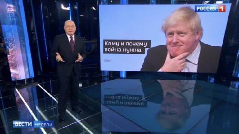 Rus devlet televizyonunda skandal yayın! Cumhurbaşkanı Erdoğan’ın da fotoğrafını paylaştılar