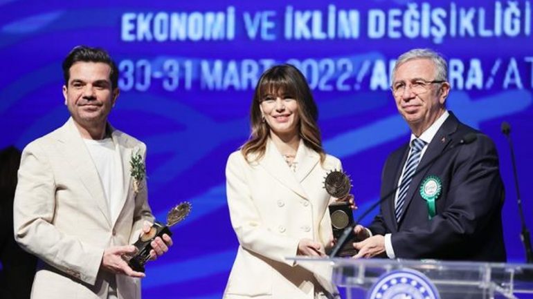 İklim Elçisi seçilen Beren Saat’in sözleri törene damga vurdu