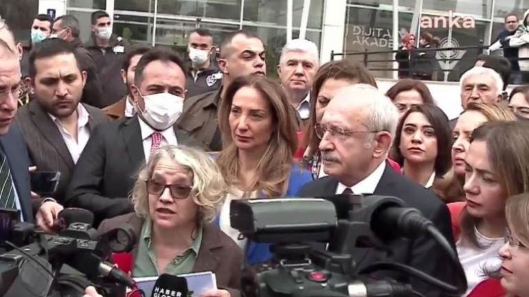 CHP lideri Kılıçdaroğlu Et ve Süt Kurumu’na alınmadı