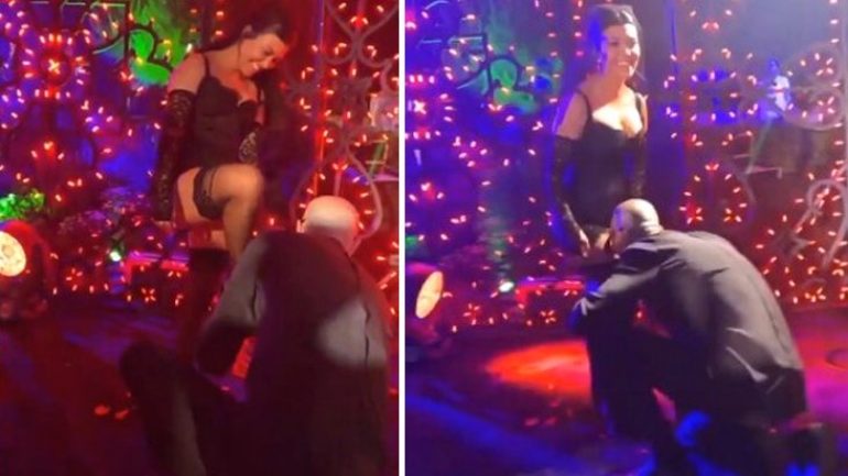 İtalyada görkemli düğün! Travis Barker, dişleriyle Kourtney Kardashian’ın jartiyerini çıkardı