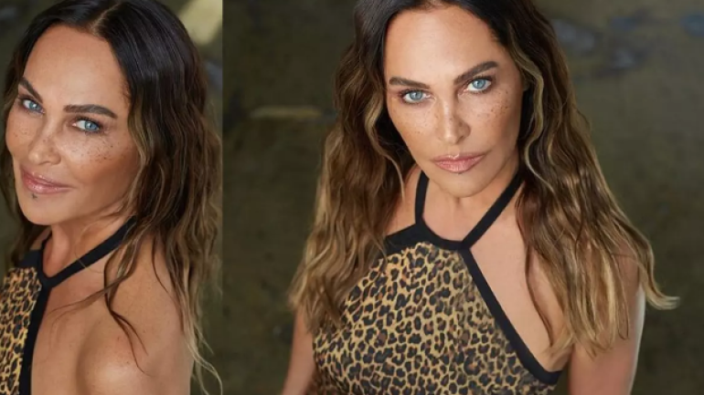 Hülya Avşar’ın leopar şıklığı tam not aldı