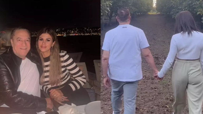Mehmet Ali Erbil ile sevgilisi Gülseren Ceylan doğa yürüyüşüne çıktı