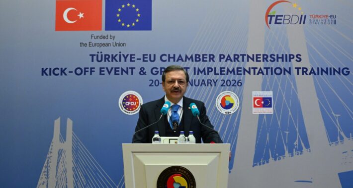 Türkiye-AB İş Dünyası Diyaloğu II Projesi’nin Tanıtım Toplantısı gerçekleştirildi