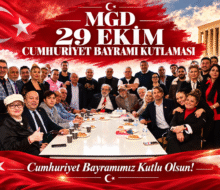 Magazin Gazetecileri Derneği MGD’de 29 Ekim kutlaması