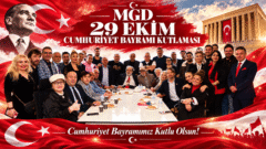 Magazin Gazetecileri Derneği MGD’de 29 Ekim kutlaması