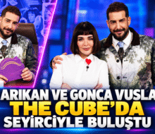 ENİS ARIKAN VE GONCA VUSLATERİ THE CUBE’DA SEYİRCİYLE BULUŞTU