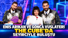 ENİS ARIKAN VE GONCA VUSLATERİ THE CUBE’DA SEYİRCİYLE BULUŞTU