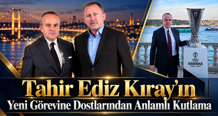 Tahir Ediz Kıray’ın Yeni Görevine Dostlarından Anlamlı Kutlama