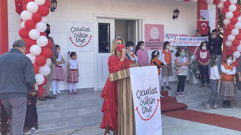 Çocuklar Gülsün Diye Derneği, 40’ıncı anaokulunu Denizli’de açtı