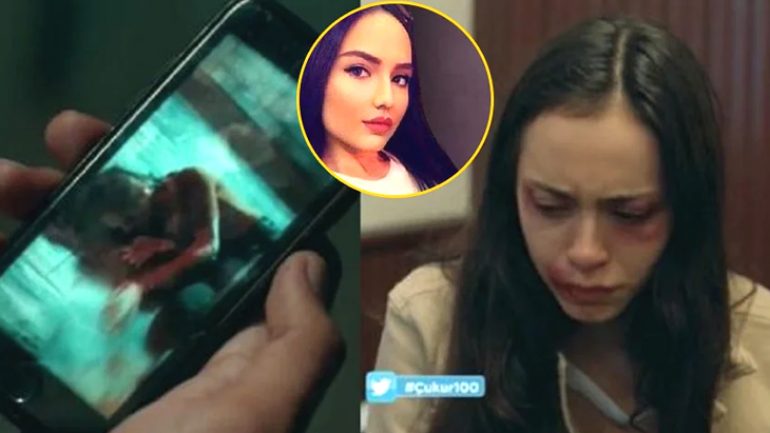 Çukur dizisinde dikkat çeken Aleyna Çakır sahnesi