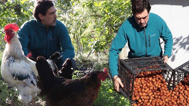 Oyuncu Burak Hakkı huzuru köy hayatında buldu