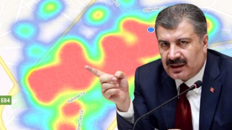 Bakan Koca’nın örnek gösterdiği kentte ibre tersine döndü! Harita kırmızıya döndü