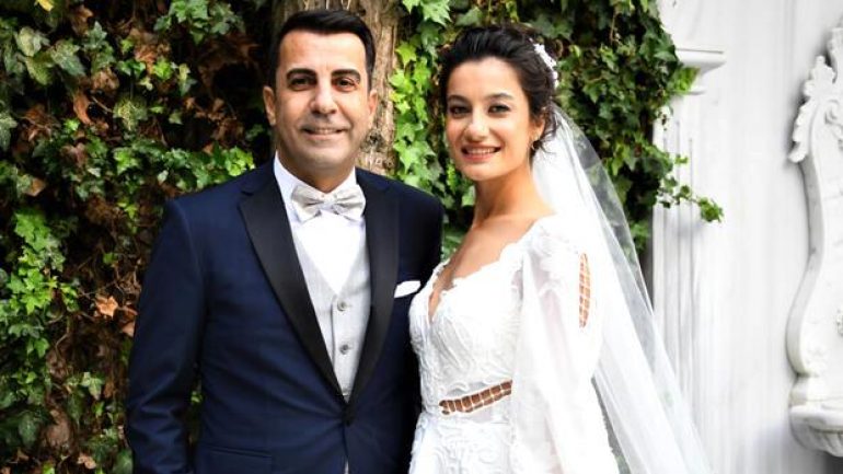 8 yıllık aşkta mutlu son! Emre Karayel ve Gizem Demirci evlendi