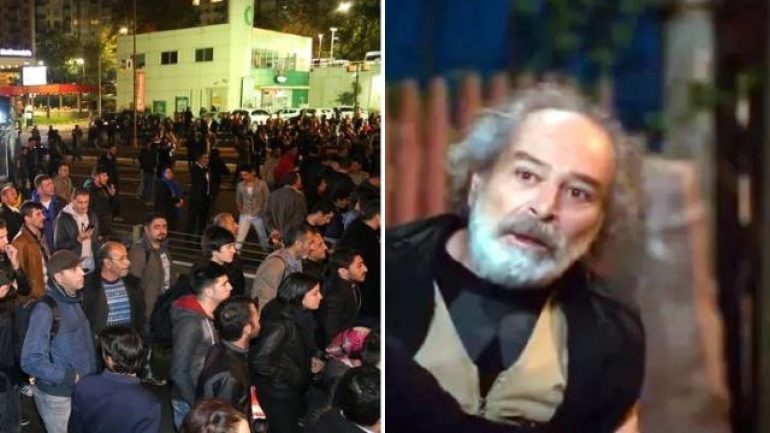 Oyuncu Selahattin Taşdöğen metrobüs durağında olay çıkardı: Seni işinden ederim