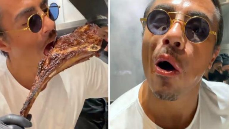 Nusret’ten tepki çeken paylaşım!