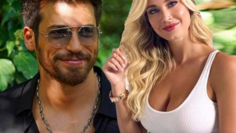 Aşk tazelediler! Can ve İtalyan sevgilisinden kucak kucağa poz