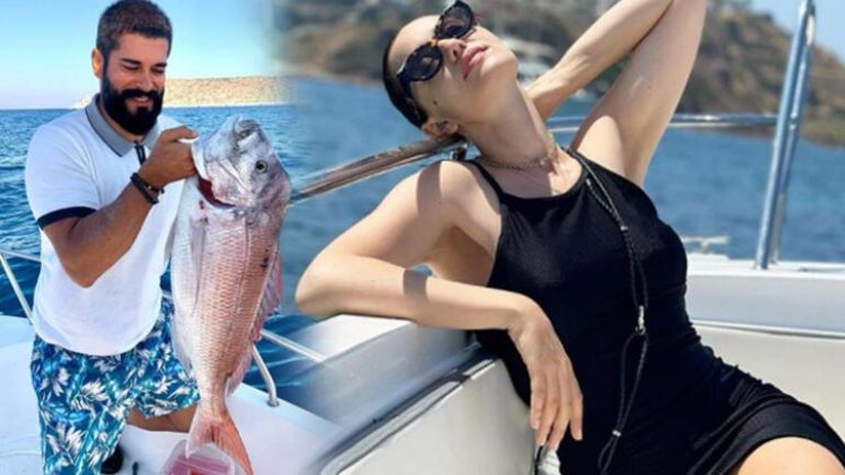 Fahriye Evcen’den Burak Özçivit’e: Bu dolaba nasıl sığacak?