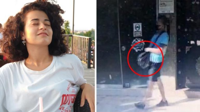 Ceset parçalarını böyle taşımış! Azra’yı vahşice öldüren katil zanlının görütüsü ortaya çıktı