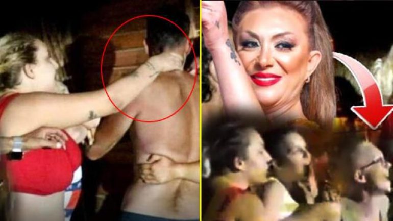 Yumruklar havada savruldu! Şarkıcı Güllü mekan sahibiyle kavga etti