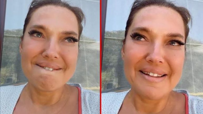 Demet Akalın gözyaşlarını tutamadı!