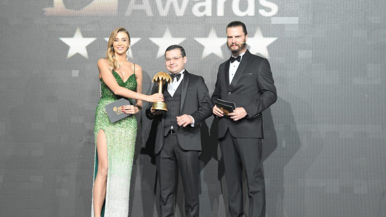 Genç iş adamı uluslararası başarısını taçlandırdı