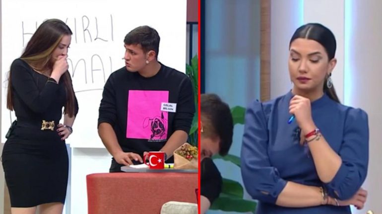 Karısını gördüğü cinsel içerikli videoyu canlı yayında Fulya Öztürk’e izletti!