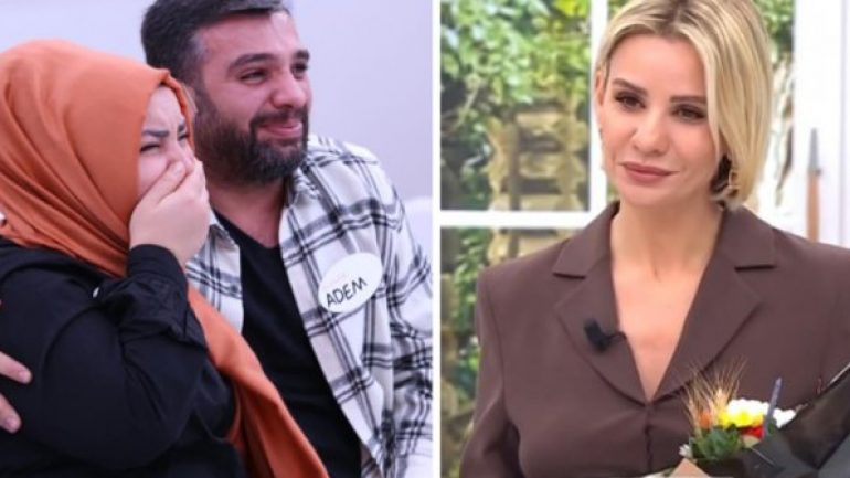 Esra Erol’da duygusal anlar! Genç çift aldığı haberle gözyaşlarına boğuldu