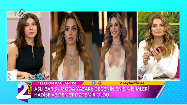 Ünlü Modacı Aslı Barış’tan Melis Sezene sert eleştiri: Eğreti duruyor