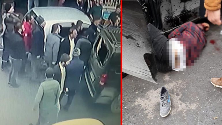 Küçük kızı istismar eden sapığı tuzak kurup dövdüler! İşte o görüntüler